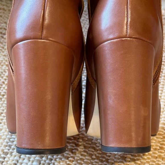 BODEN s8/39 full zip knee boots-very gently loved-original box-leather in/out - Picture 8 of 9